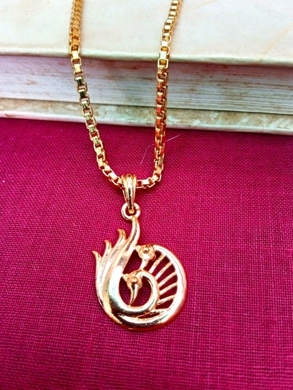 Combo Gold Forming Chain Pendant, Set of 3