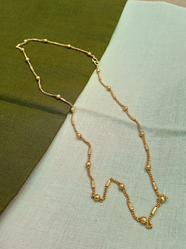 forming Gold Plated Chain Pendant