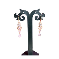 Elegance Micro Rose Gold AD Earrings