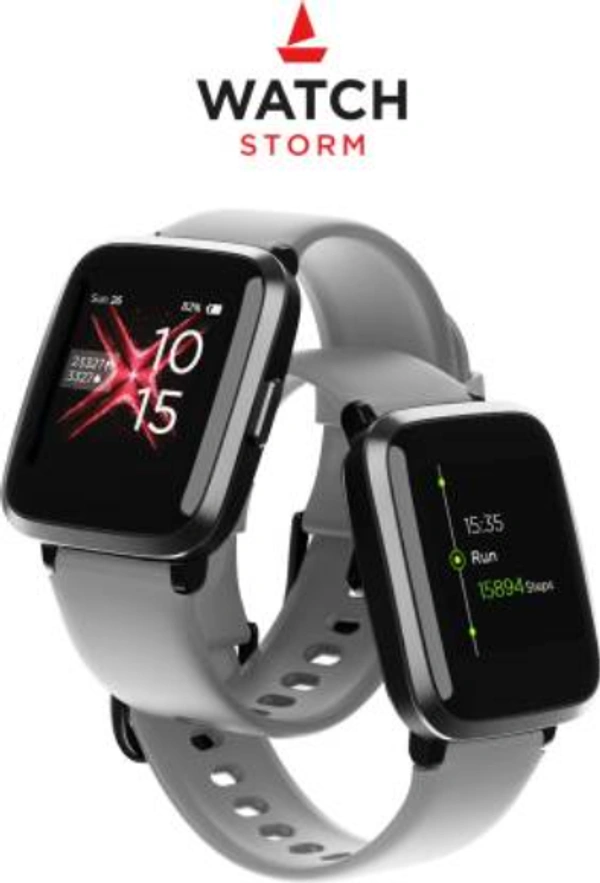 BOAT boAt Storm Smartwatch - BLACK, COD ,PHONEPAY,GOOGLE PAY,NETBANKING,UPI PAYMENT,DEBIT & CREDIT CARD PAYMENT.