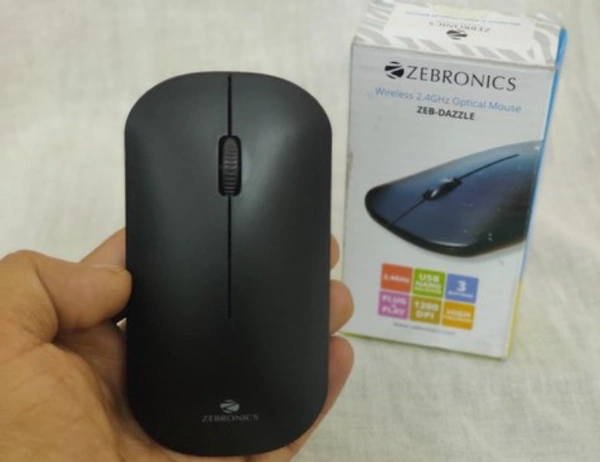 Zebro ZEB-DAZZLE Wireless Optical Gaming Mouse with Bluetooth - COD ,PHONEPAY,GOOGLE PAY,NETBANKING,UPI PAYMENT,DEBIT & CREDIT CARD PAYMENT.