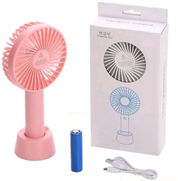 Mini Fan  - Tickle Me Pink, Fre Size
