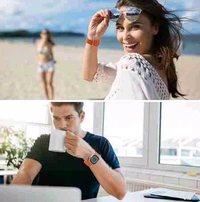 Ultra Smart Watch - Free Size, Blue