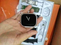 BN Smart Watch A9 (Ultra) - White, Free Size