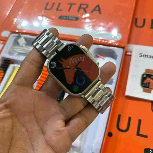 BN Smart Watch A9 (Ultra) - Black, Free Size