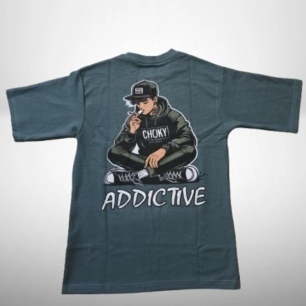 Addiction Oversized T-Shirt - Limed Spruce, L