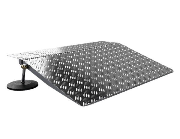 Acc-Red Height Adjustable Threshold Ramp - 8 inches, 24 inches, 30 inches