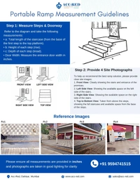 Acc-Red Track Ramp - 2 Feet, 6.5 inches