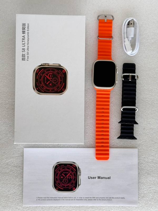 S8 Ultra Android Smart Watch - orange