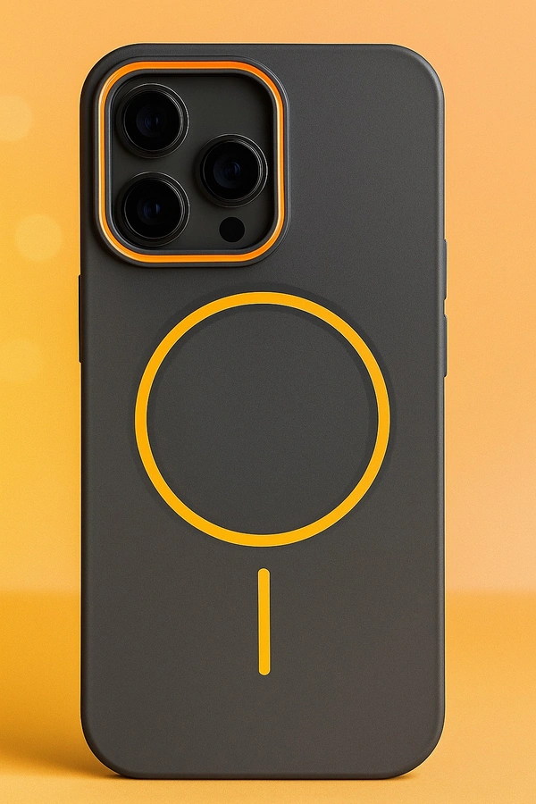 MagSafe Compatible Silicon Case For iPhone 15 Pro