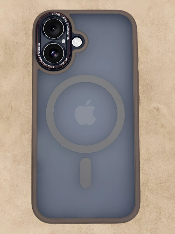  frosted silicone case With MagSafe Compatibility - iPhone 16