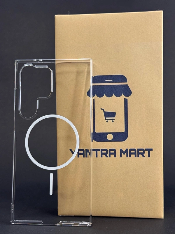 Clearcase For Samsung S24 Ultra With MagSafe Compatibility And Lifetime Antiyellow Warranty  - MagSafe