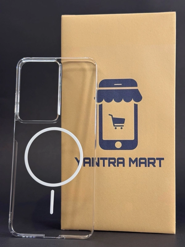 Clearcase For Realme 14X With MagSafe Compatibility And Lifetime Antiyellow Warranty  - MagSafe