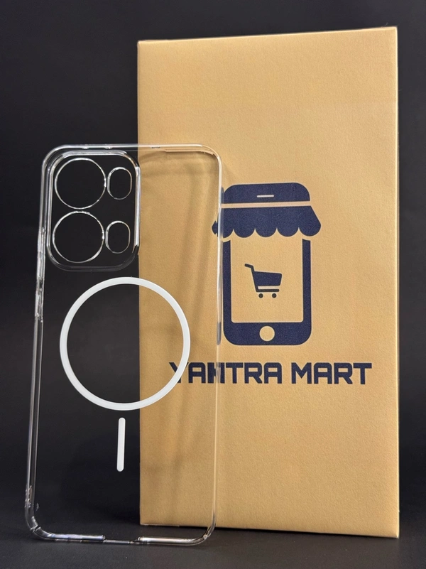 Clearcase For Oppo Reno 13 Pro With MagSafe Compatibility And Lifetime Antiyellow Warranty  - MagSafe