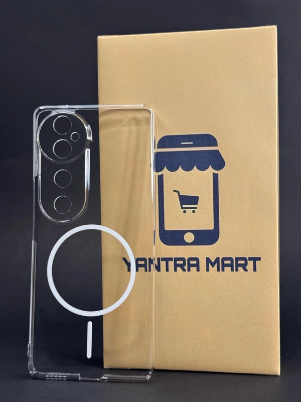 Clearcase For Vivo V40 / V40 Pro / T3 Ultra With MagSafe Compatibility And Lifetime Antiyellow Warranty 