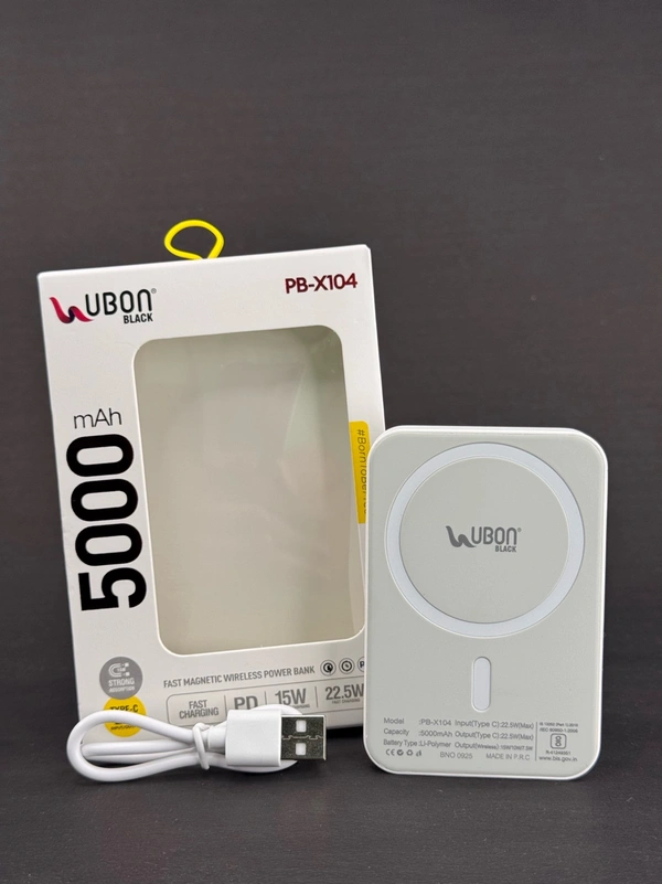 UBON 5,000 Mah Wireless Powerbank