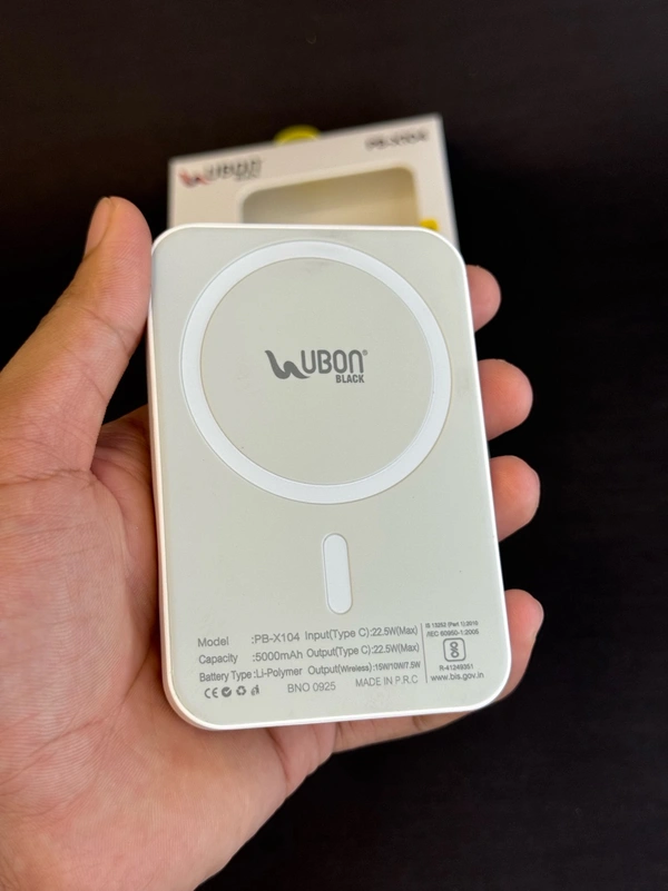 UBON 5,000 Mah Wireless Powerbank