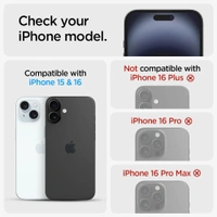 For iPhone 15 / iphone 16 - Spigen EZ Fit Privacy Tempered Glass With Installation Tray