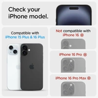 For iPhone 15 Plus / 16 Plus - Spigen EZ Fit Privacy Tempered Glass With Installation Tray
