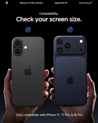 For iPhone 17 / 17 Pro / 16 Pro - Spigen EZ Fit Privacy Tempered Glass With Installation Tray
