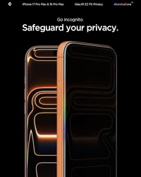 For iPhone 17 Pro Max / 16 Pro Max - Spigen EZ Fit Privacy Tempered Glass With Installation Tray