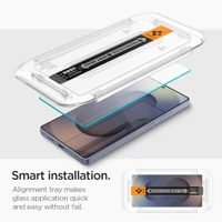 For Samsung S25 Ultra - Spigen EZ Fit Tempered Glass With Installation Tray
