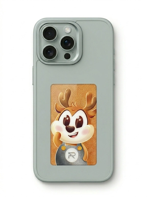 For iPhone 15 Pro Max NFC E-ink photo changing case | upload photo on the case directly from the phone