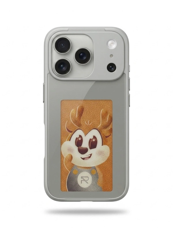 For iPhone 17 Pro NFC E-ink photo changing case | upload photo on the case directly from the phone