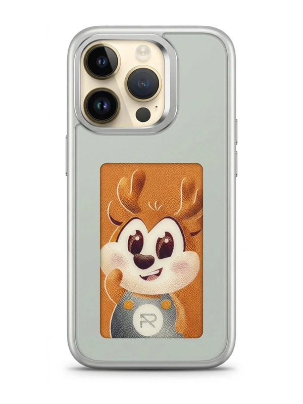 For iPhone 14 Pro NFC E-ink photo changing case | upload photo on the case directly from the phone