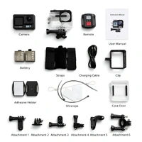 5K Action Camera With 50MP Sensor And Dual Screen, WiFi + Remote Control + Touch Control