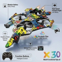 X30 Graffiti Design Rc Fighter Jet Plane