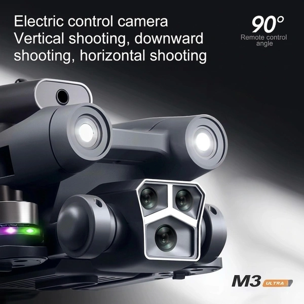 M3 Ultra Brushless Drone With Inbuilt Display Remote
