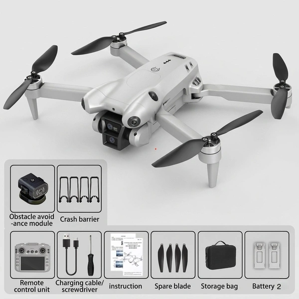 DJW M4 Ultra Brushless Drone With Inbuilt Display Remote