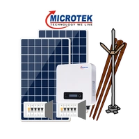 3KW MICROTEK DCR TOPCON KIT 580W PANELS
