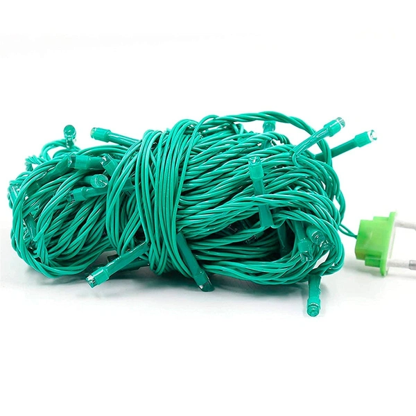 GREEN Rice Bulb Lights Combo - 10 Feet, 10 Pcs - Green