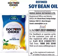 Doctors' Choice Refined Soyabean Oil Pouch - 1 L - 1 L