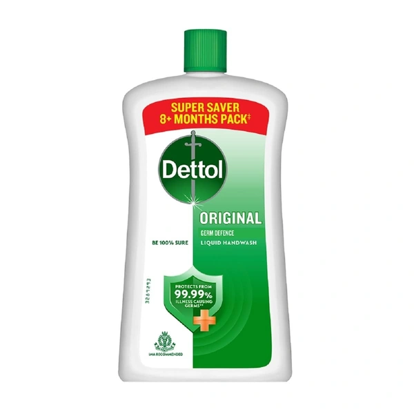 Dettol Original with germ protection Hand Wash Bottle, 875 ml - 875 mL