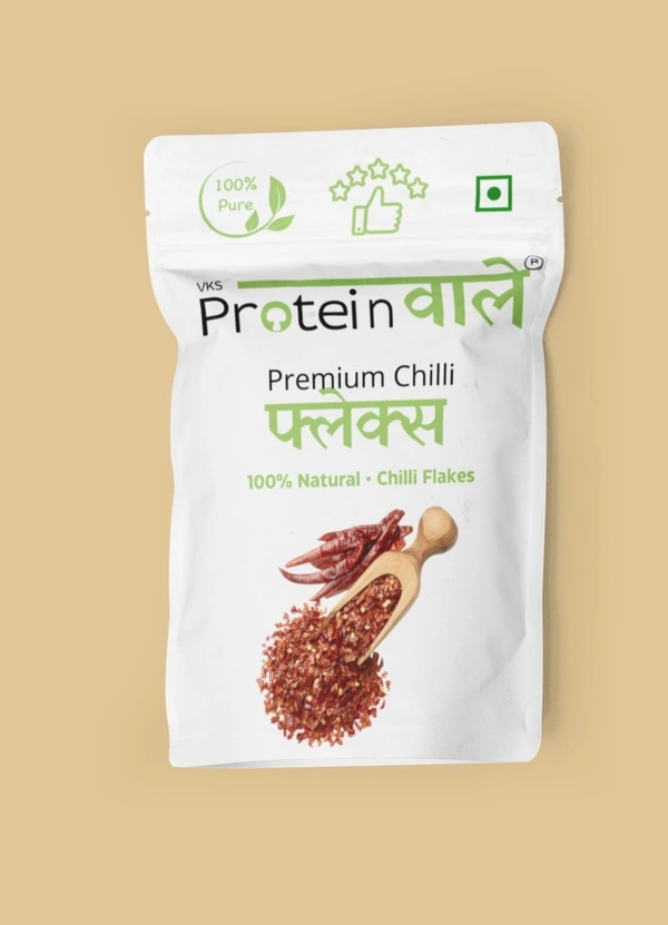 ProteinWaale Premium Red Chilli Flakes - 50 Grams