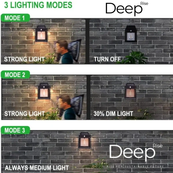 DEEP RISE Outdoor Solar Light DR-002