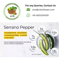 Green Chilli (Hari Mirch) - 50 Grams