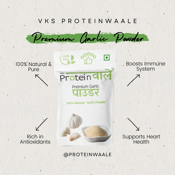 ProteinWaale Premium Garlic Powder - 50 Grams