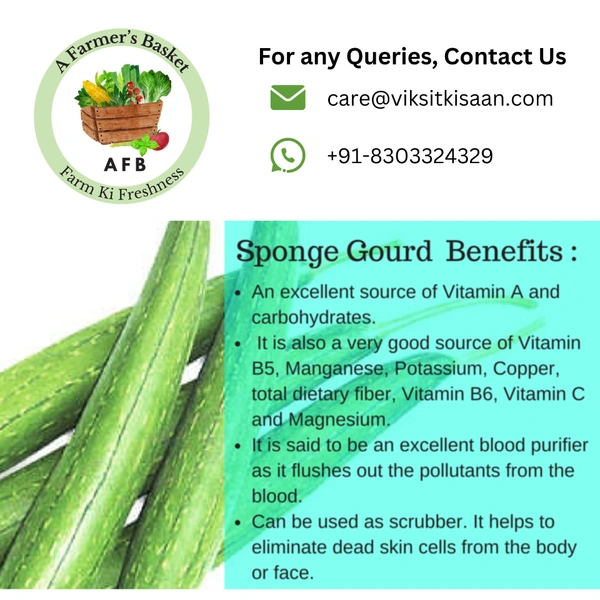 Sponge Gourd (Nenua) - 500g