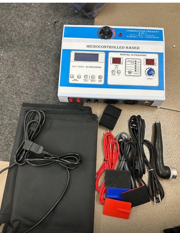 5 In 1 Combi Digital Machine With IFT Tens MS UT And Deep Heat