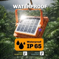 Ameezo Rechargeable Solar Flood Light 100w