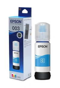 EPSON 003 Colour Ink Bottle 65ml - 4 Pcs, Cyan