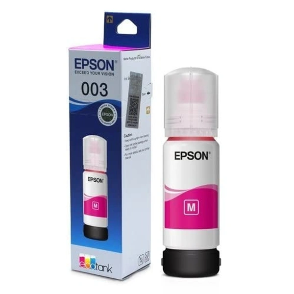 EPSON 003 Colour Ink Bottle 65ml - 4 Pcs, Magenta