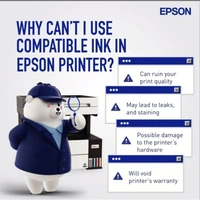 EPSON 003 Colour Ink Bottle 65ml - 1 Pcs, Yellow