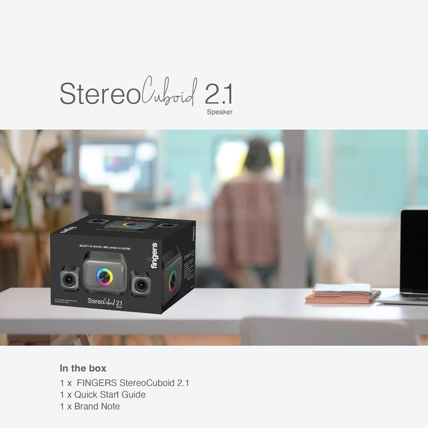 FINGERS BLUETOOTH SPEAKER - CUBOID 2.1