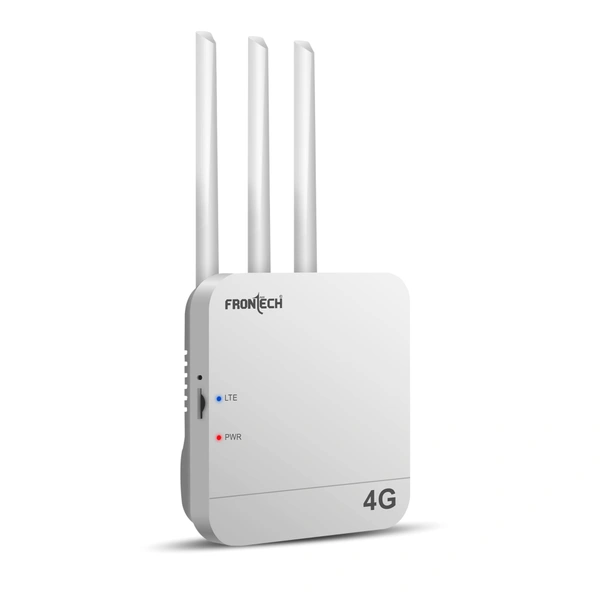 FRONTECH ROUTER 5G/4G Sim Compatible Connect with DVR/NVR/WiFi Camera - 3 Antenna, FRONTECH