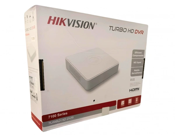 HIKVISION Hikvision Eco 8ch 1 SATA H.265+ HD DVR - 8 CHANNEL, 2MP